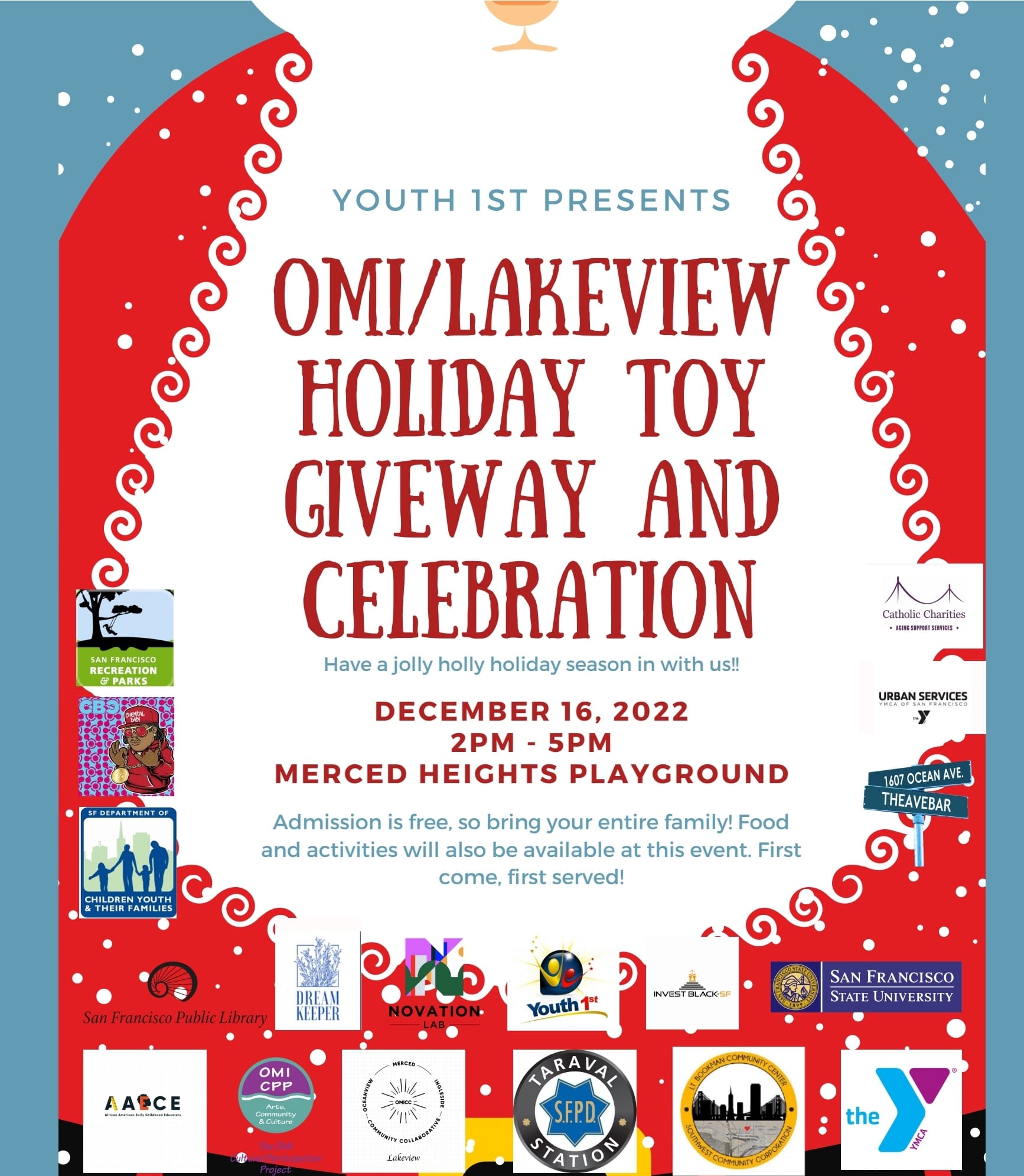 SF State Toy Drive 2022 Institute for Civic and Community